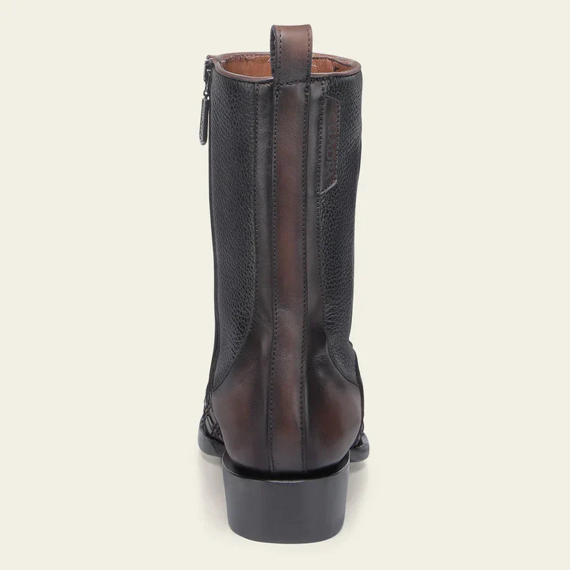 mens cowboy boots with zipper