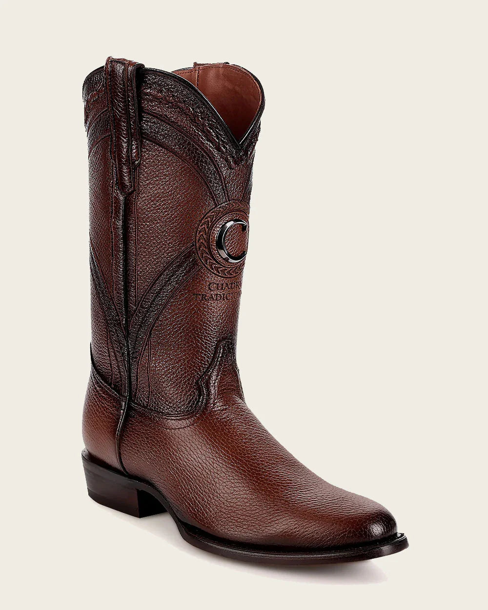 deerskin cowboy boots