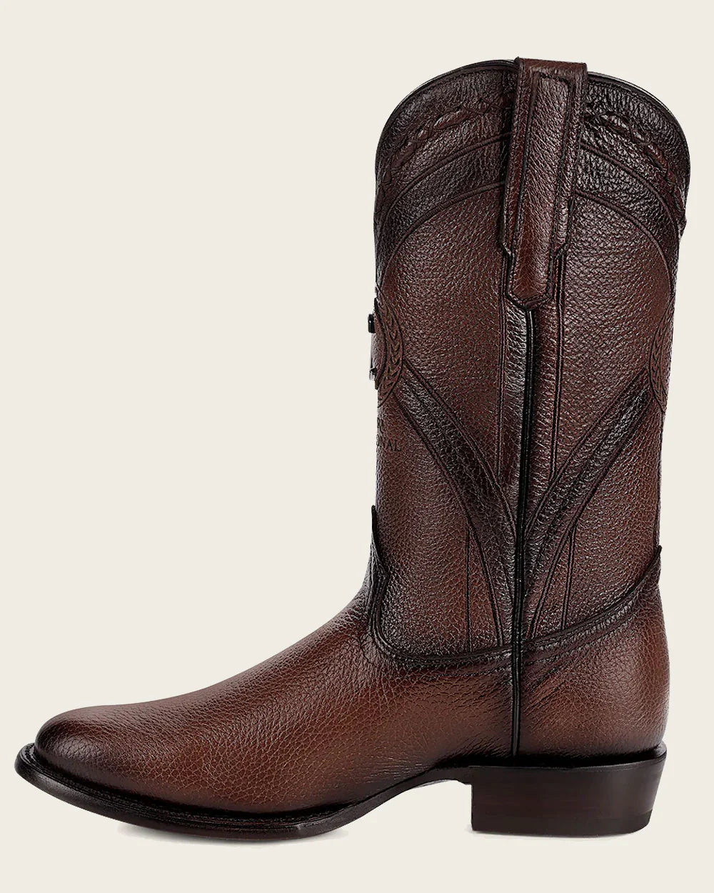 deerskin cowboy boots