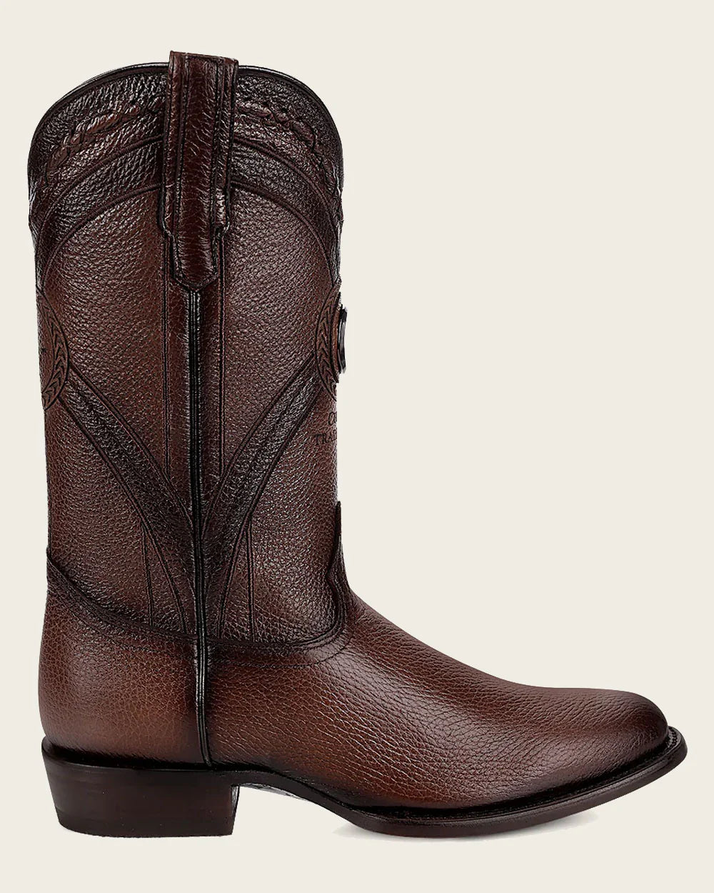 deerskin cowboy boots