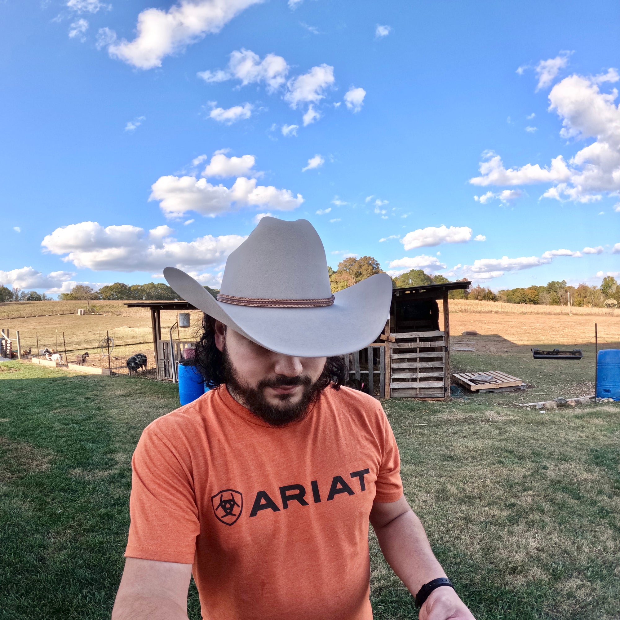 resistol silverbelly cowboy western hat