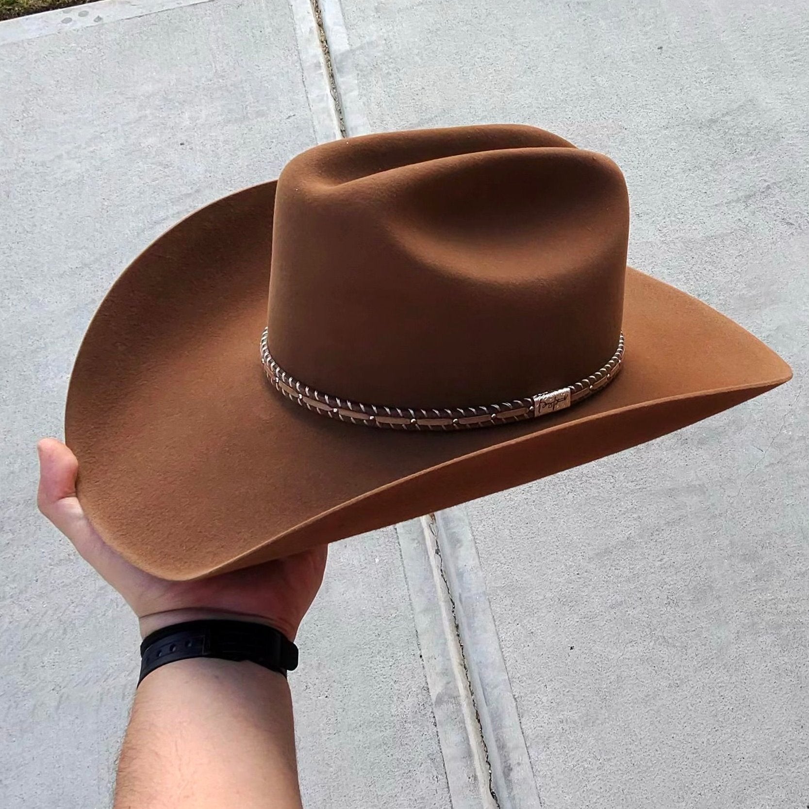 Resistol 6X Piney Creek Cowboy Hat Chestnut - Main Image
