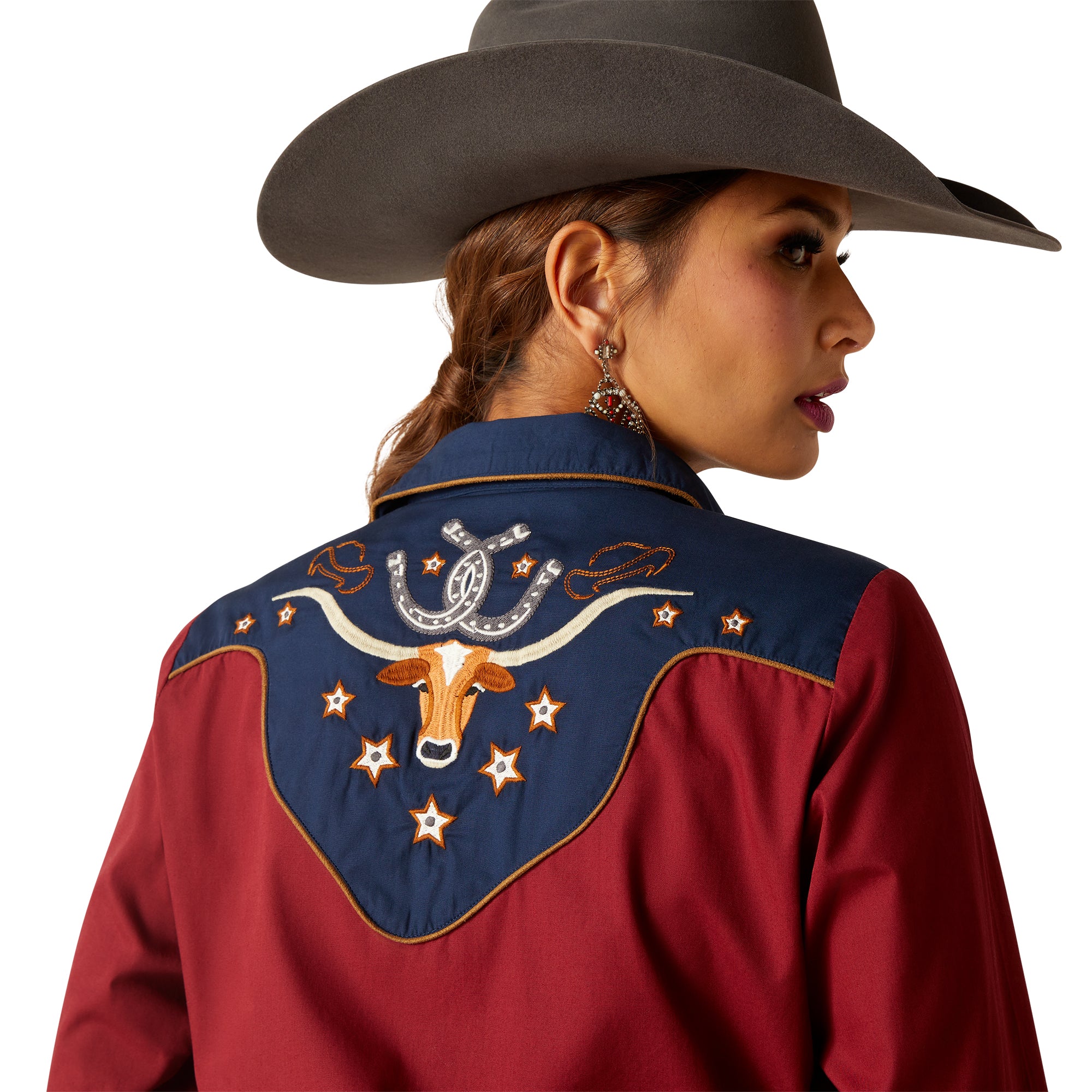 camisa jaripeo para dama