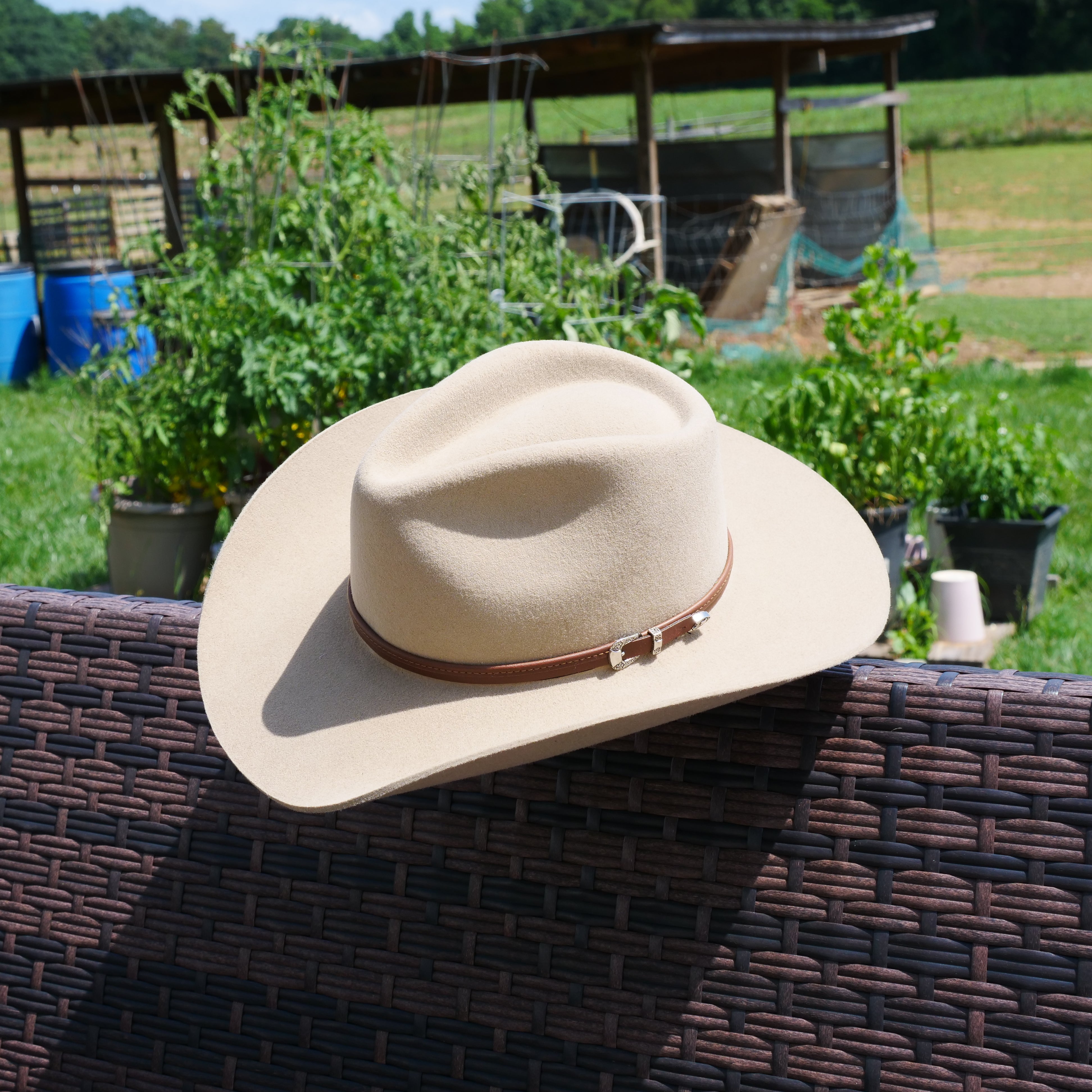 Vintage Stetson 4X chapeau de cowboy en feutre castor Vintage Stetson 4X chapeau de cowboy en feutre castor