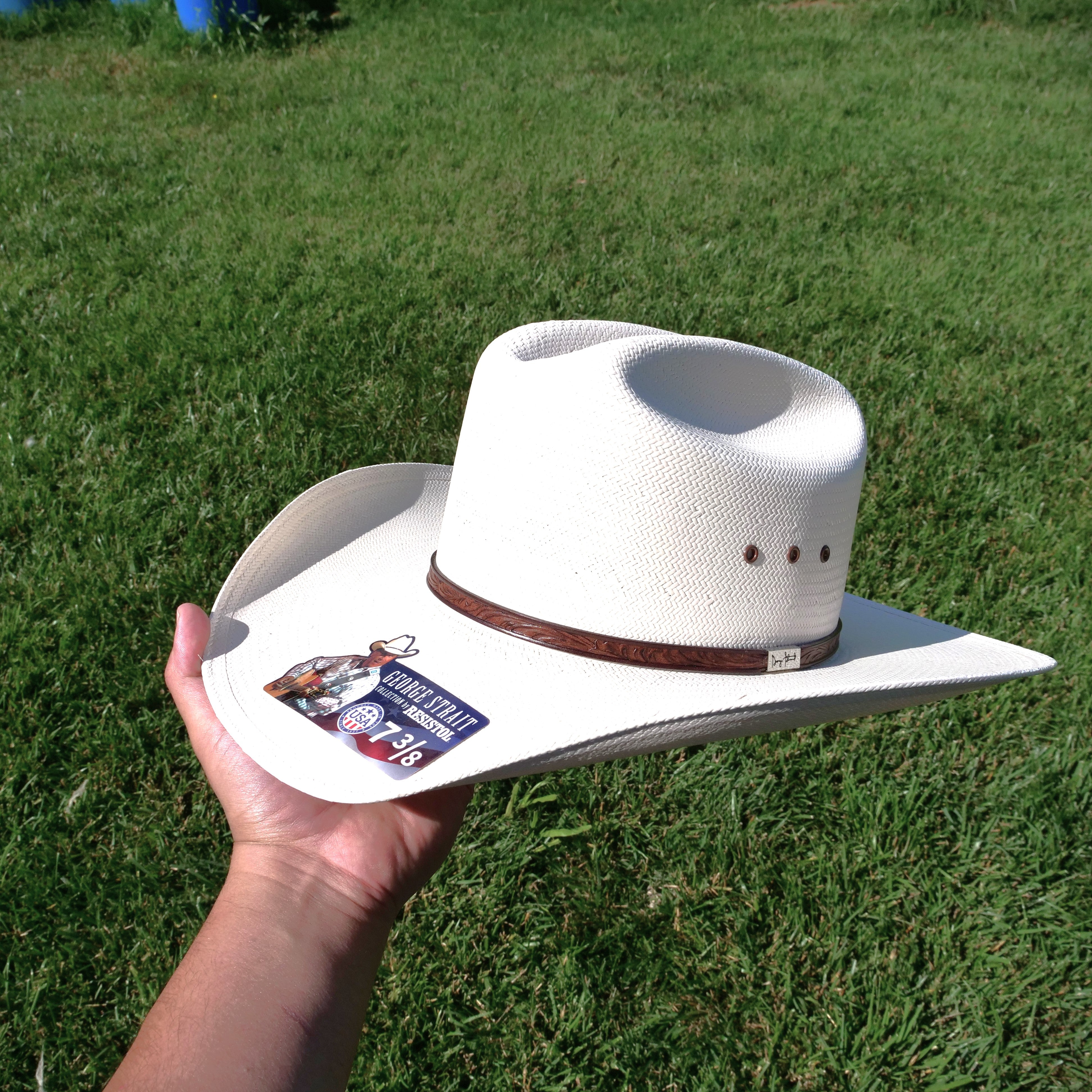 Resistol Metcalf 10X Straw Hat Eyelets – ELP Western display picture 2