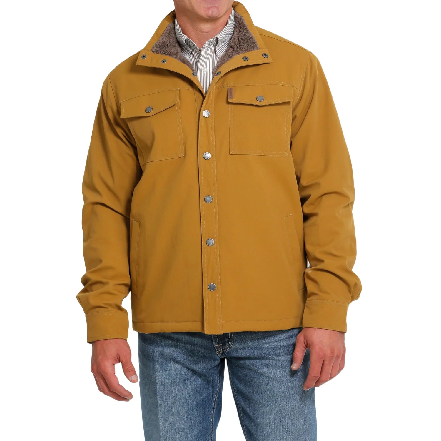 Cinch Men's Canvas Trucker Brown