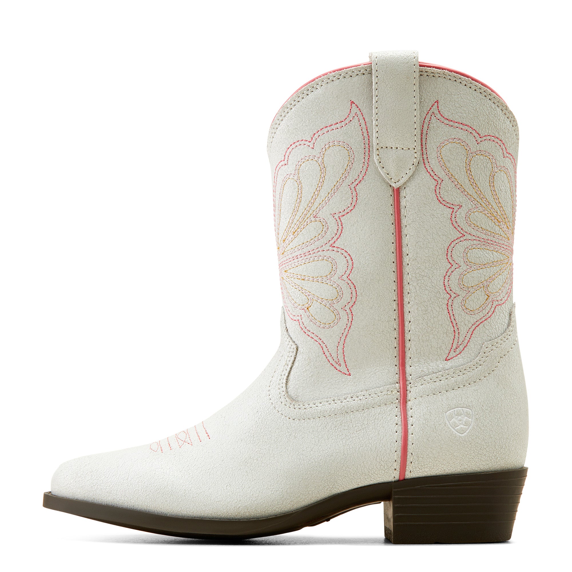 kids ariat boots ivory