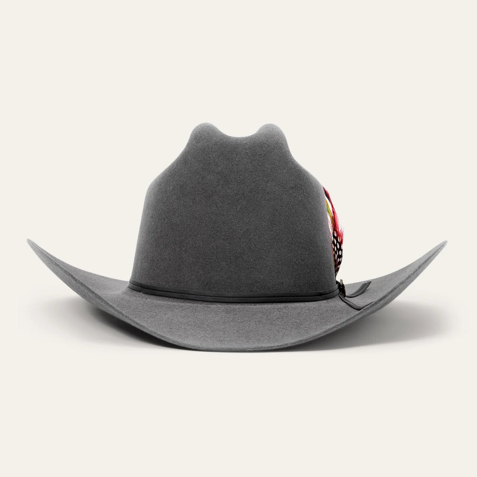Custom Butterfly Stetson 6X COWBOY HAT 59cm 7 3/8 Stetson Black 6X Skyline Felt Cowboy Hat | Pinto Ranch main image 2