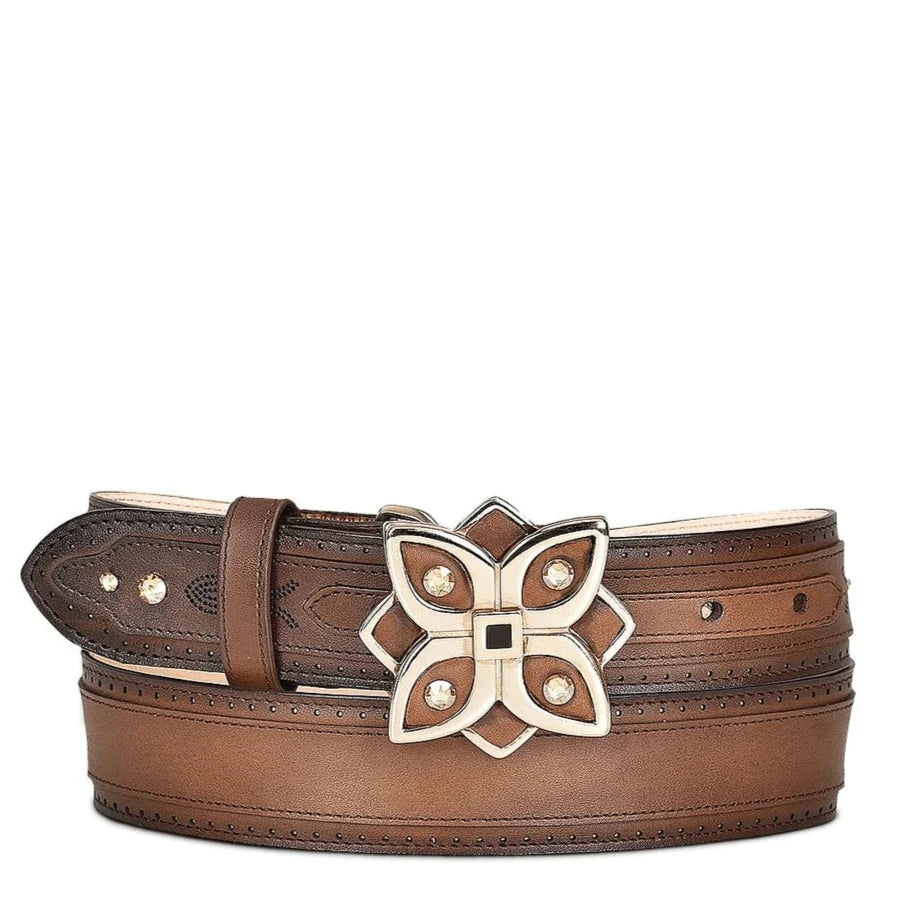 Ladies Leather Cuadra Belt – ELP Western display picture 1