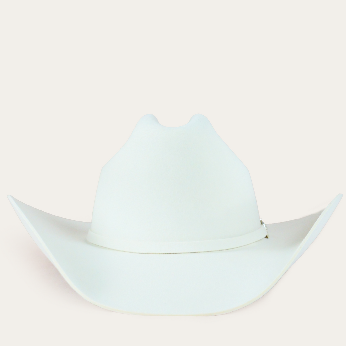Resistol Pageant 4X Felt Cowboy Hat with Stetson Hat Box Bridal Western 7 1/8 4X Pageant Cowboy Hat – RESISTOL main image 4