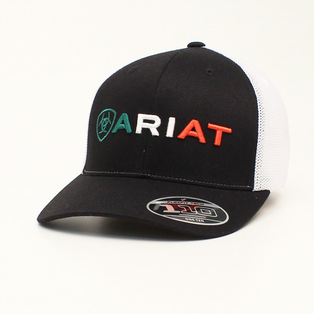 Casquette Femme Ariat Noire à Strass | Style Mexique Avec Clous | Taille Unique | Neuf Avec étiquettes