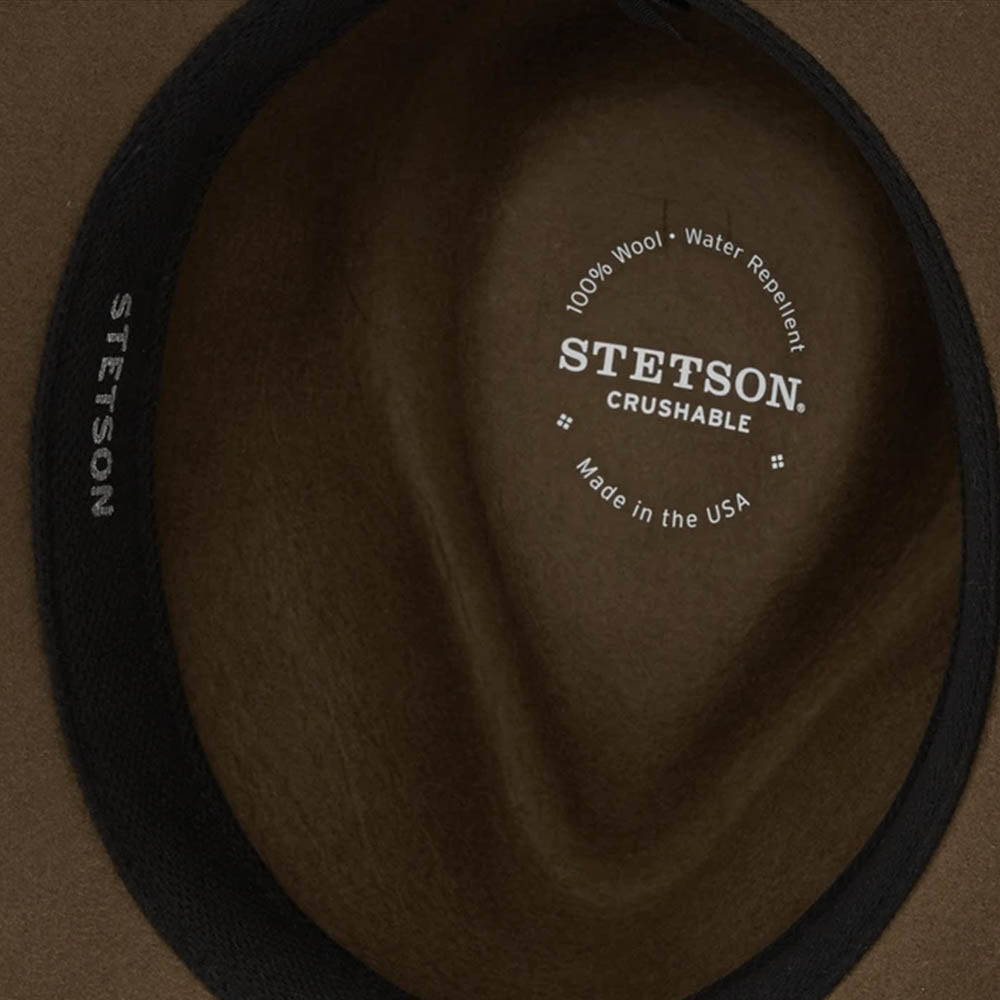 Stetson Crushable Wool Hat Bozeman Light Brown XL