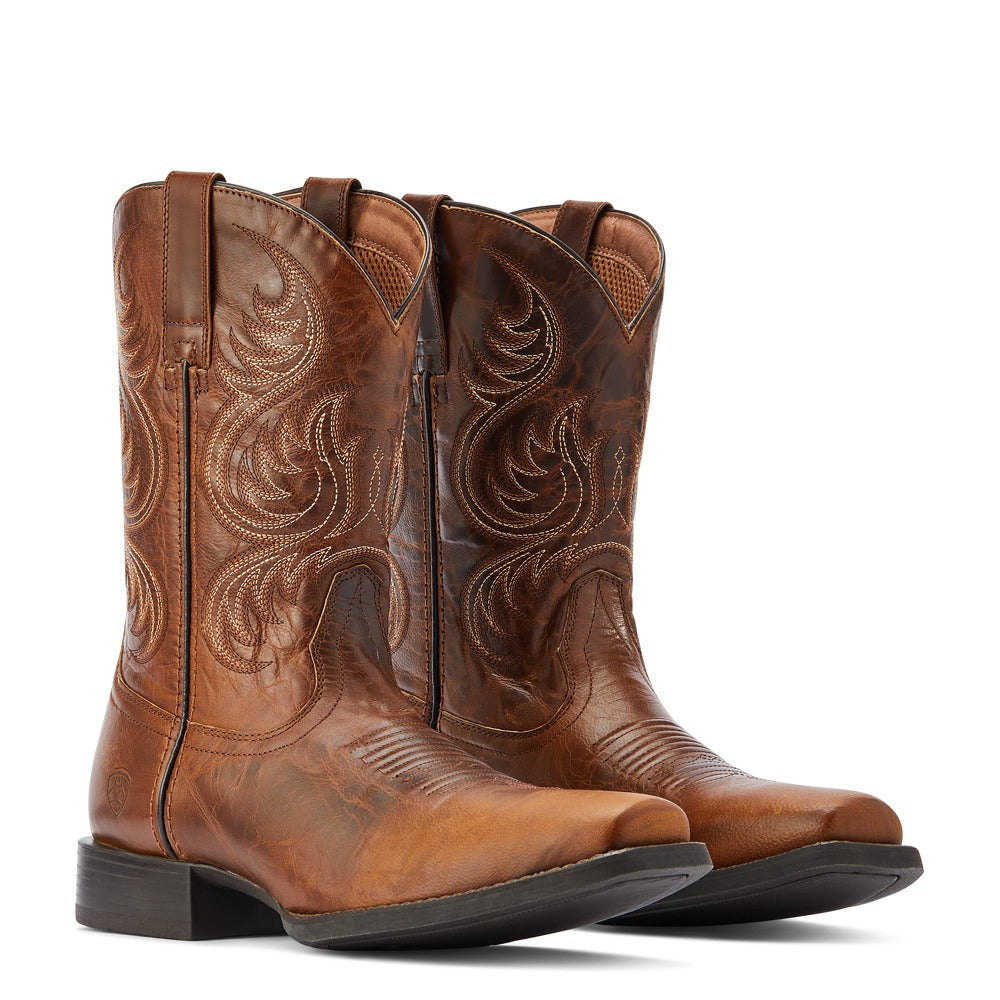 botas cuadradas de ariat