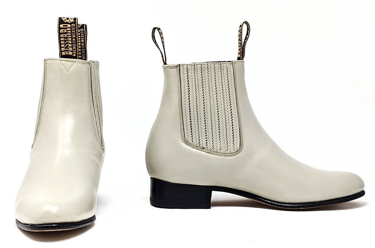 Botines Charros Hueso – ELP Western