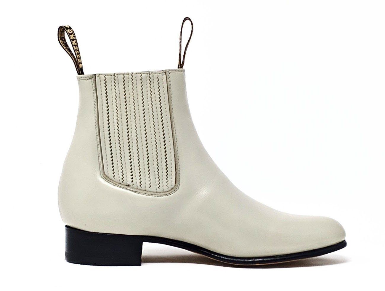 Botines Charros Hueso – ELP Western