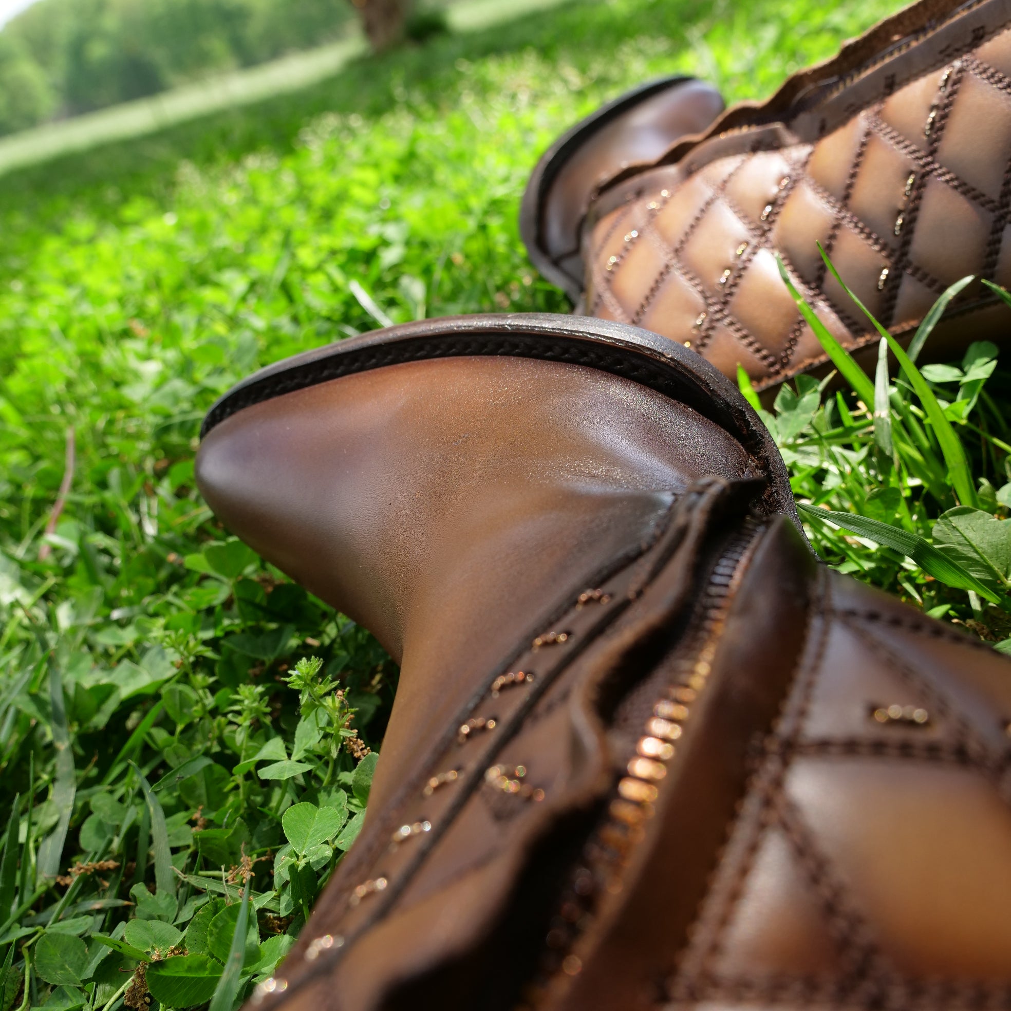 botas con cierre