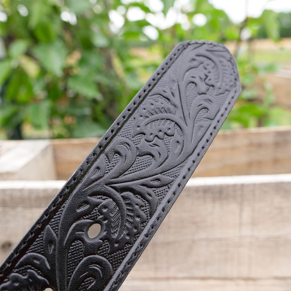 Women's Western Leather Belt Tooled Ariat
