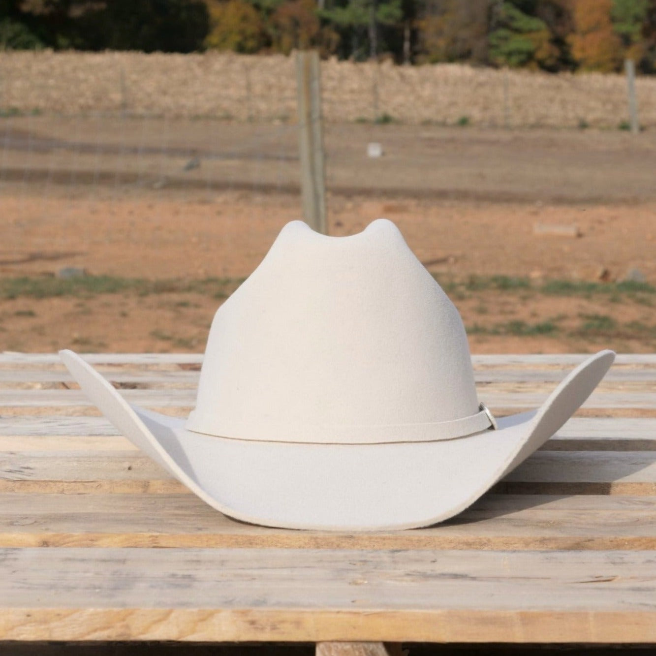 Stetson White Ivory Cowboy Hat 4X BRENHAM – ELP Western