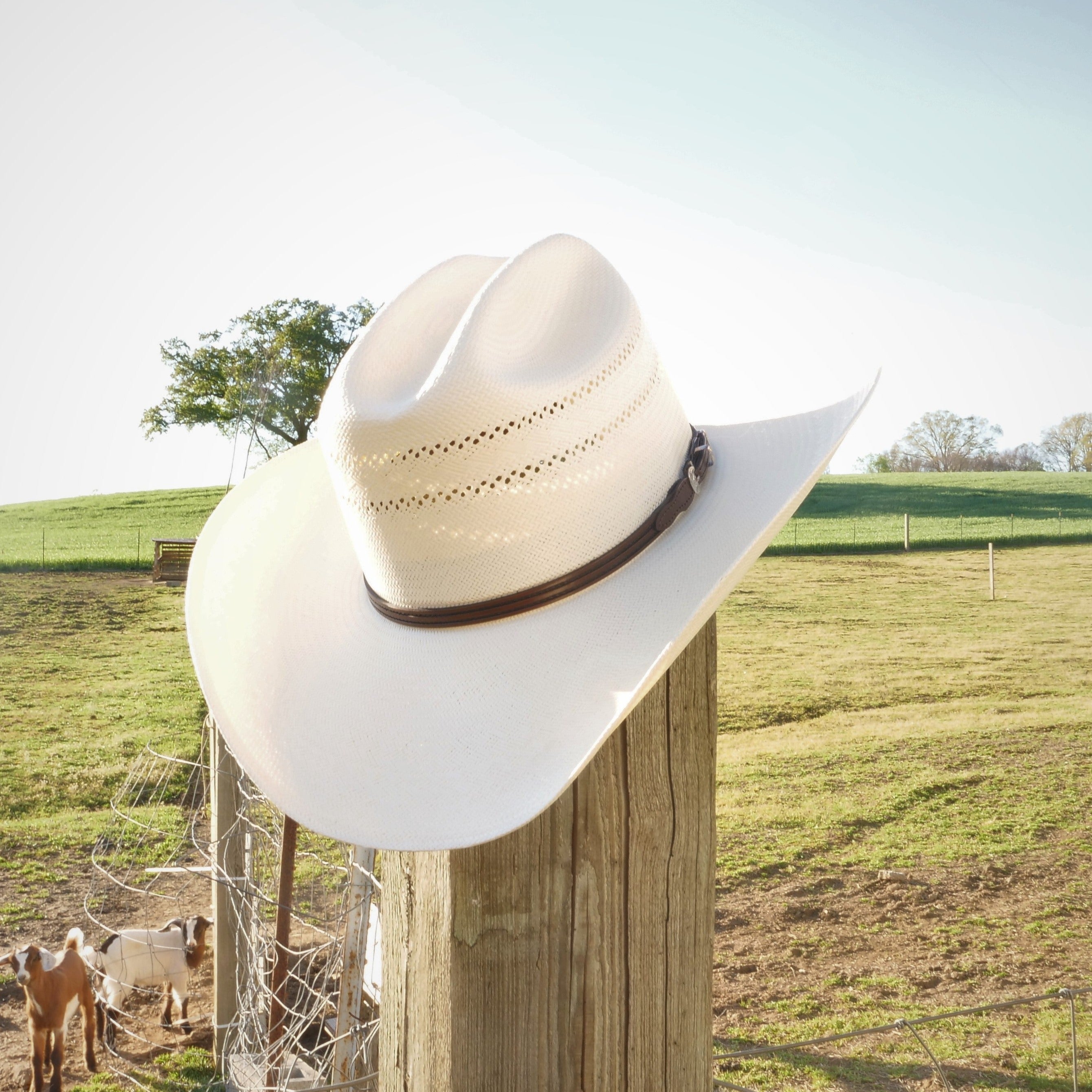 Resistol 10x Straw Summer Cowboy Hat Range T – ELP Western display picture 1