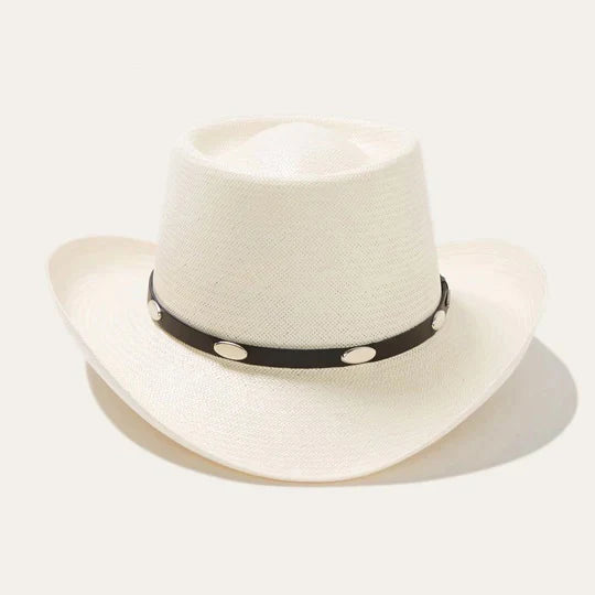 biker straw hat stetson royal flush