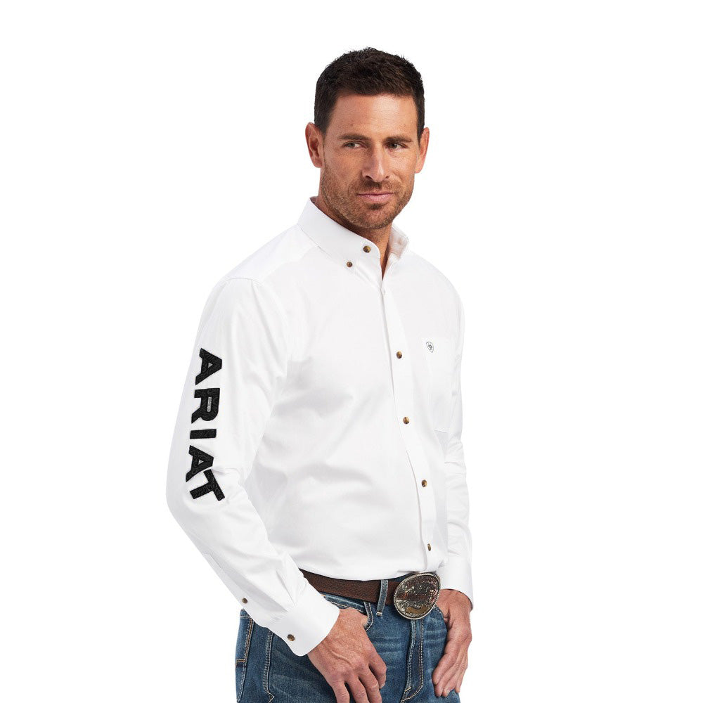 camisa ariat blanca