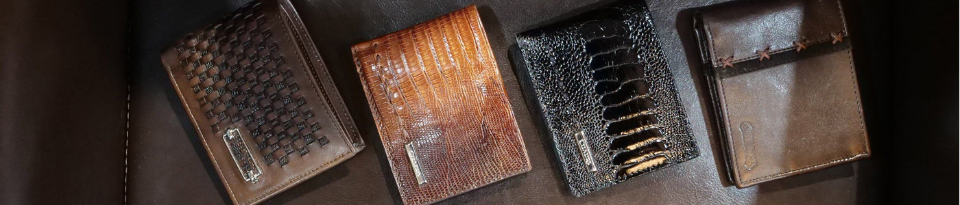 Exotic ostrich wallets