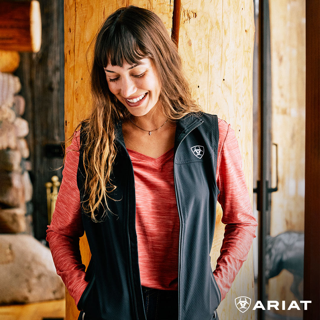 womens ariat vest