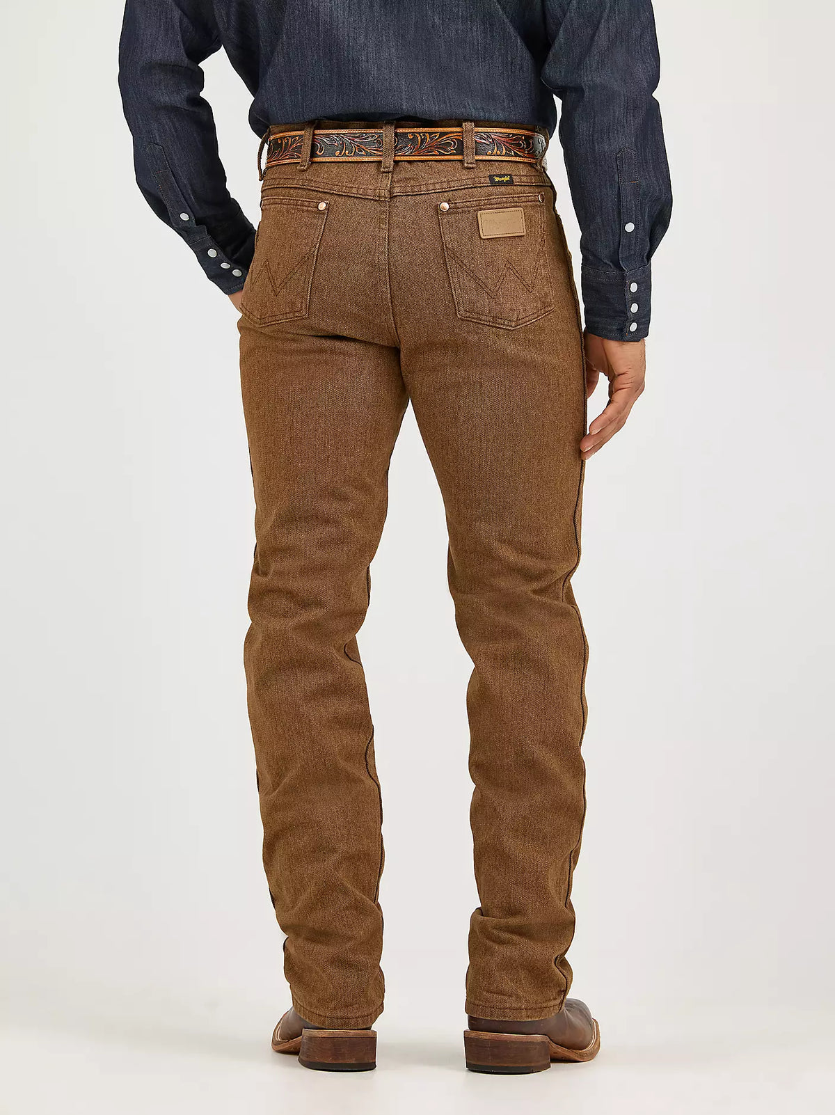 0936BKW Wrangler Men's Slim Fit Cowboy Cut