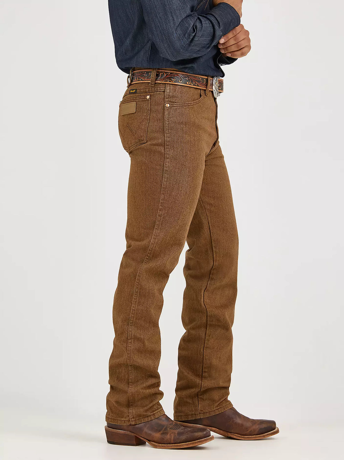 0936BKW Wrangler Men's Slim Fit Cowboy Cut