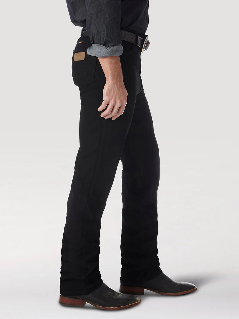 pantalon negro wrangler