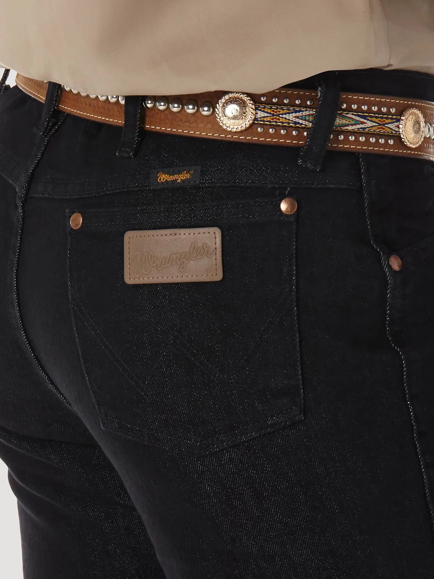 Wrangler Cowboy Cut Stretch Jeans Slim Fit 0938BLK