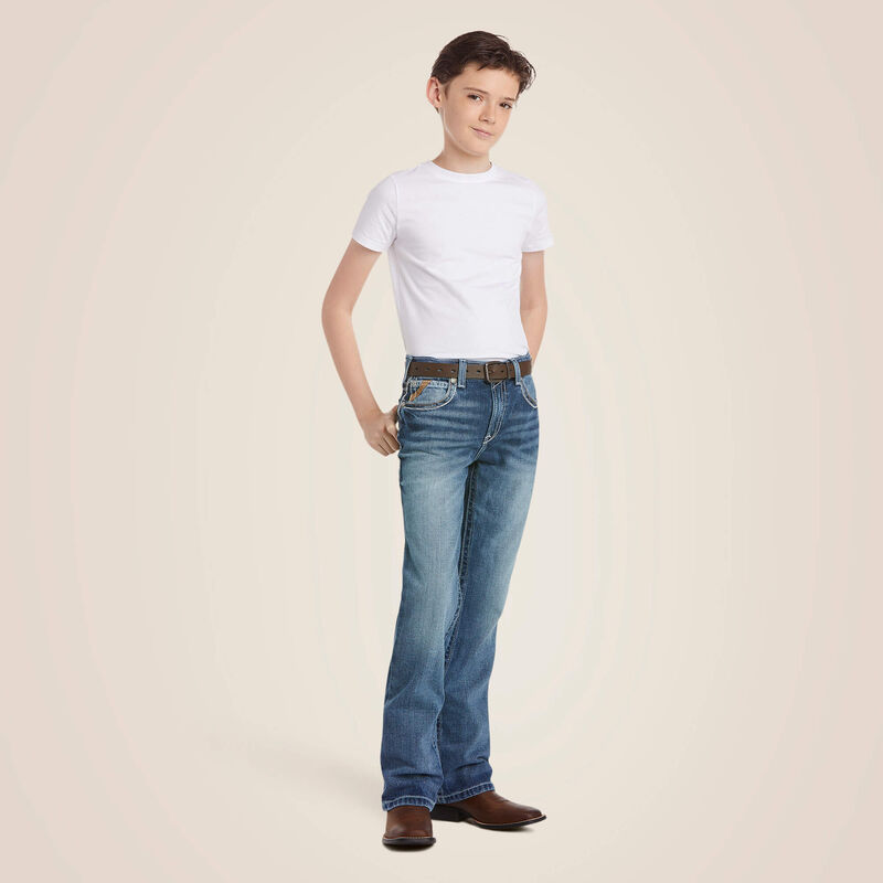 Ariat Boys B4 Relaxed Coltrane Boot Cut Jean 10021160