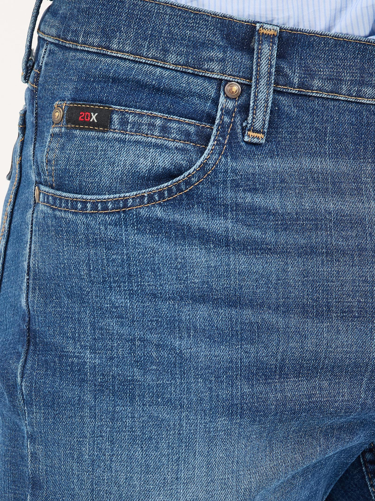 112369164 Wrangler X Men's Cody Johnson Slim Fit Jeans Moonlight
