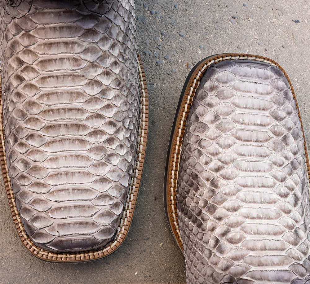 Cuadra Men's Python Boot Square Toe CC289