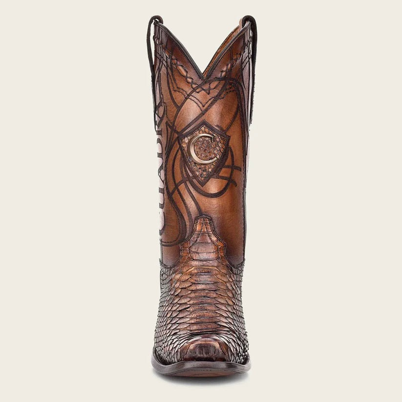 mens snakeskin boots