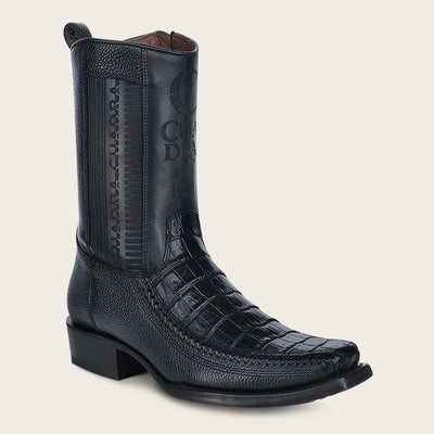 CUADRA CAIMAN BLACK BOOTS