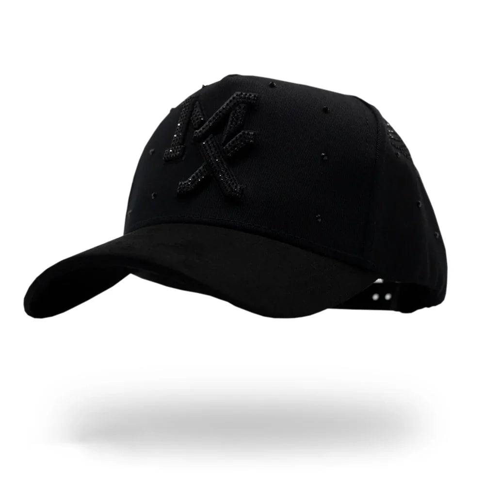 MX5004 Black Mexican Eagle Deluxe Snapback Cap