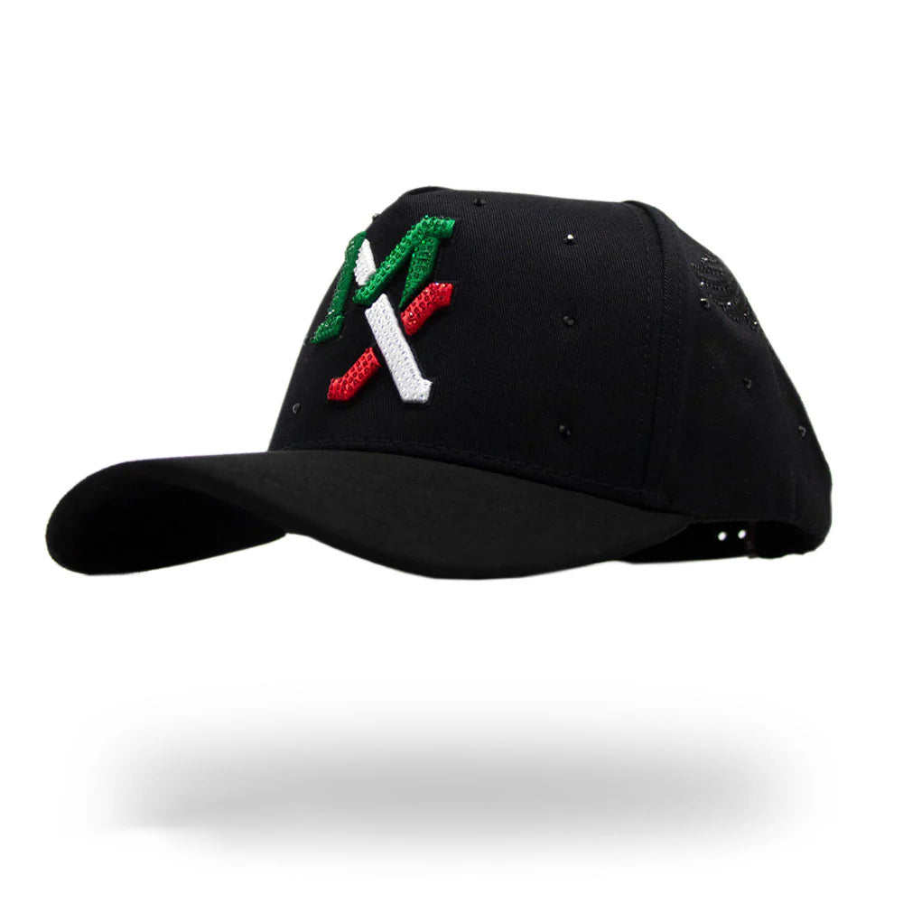 MX Tricolor Mexican Eagle Deluxe Snapback Cap