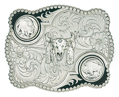 indian buffalo nickle buckle montana