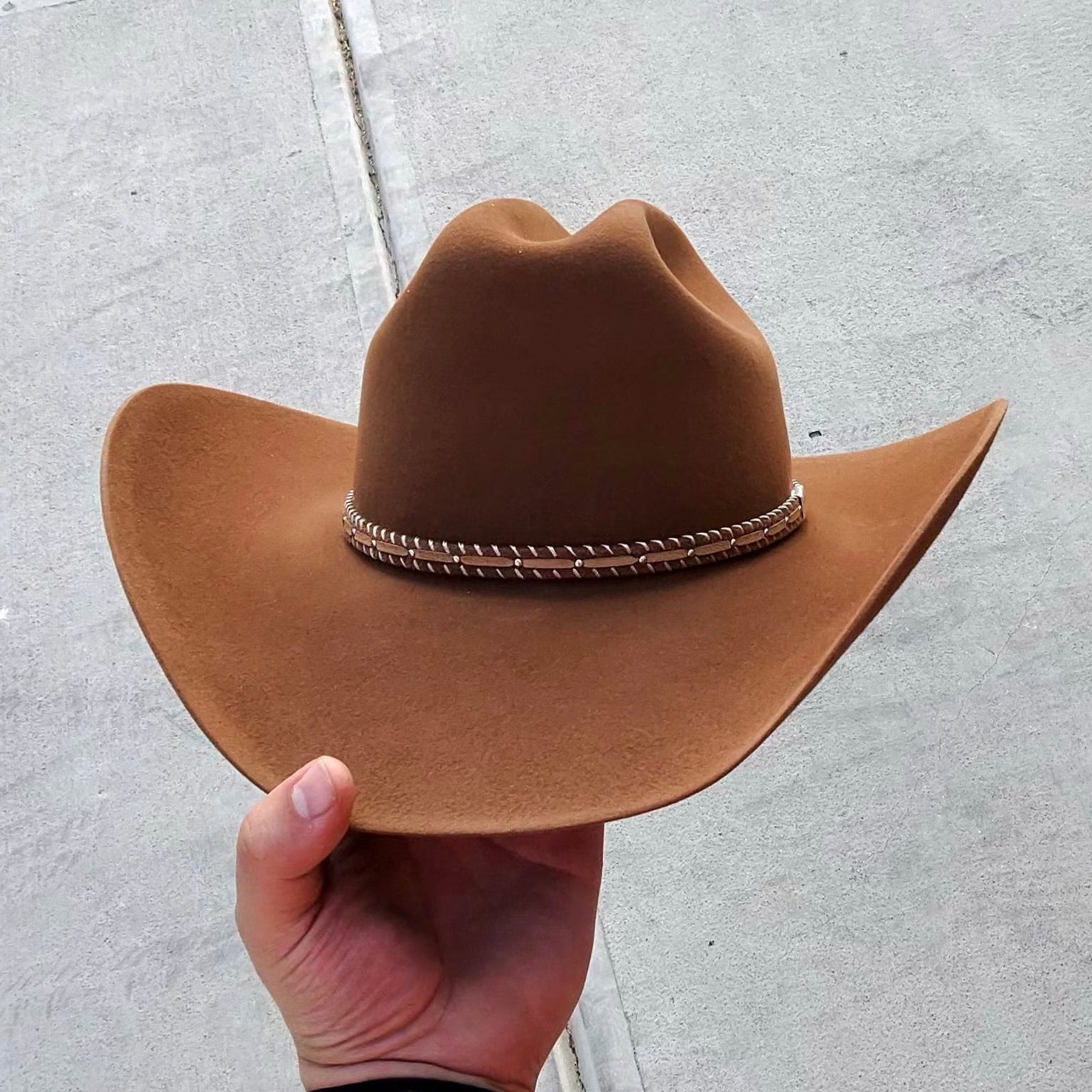 もっちResistol ビンテージハット　キャメルブラウン Resistol 6X Piney Creek Cowboy Hat Chestnut – ELP Western