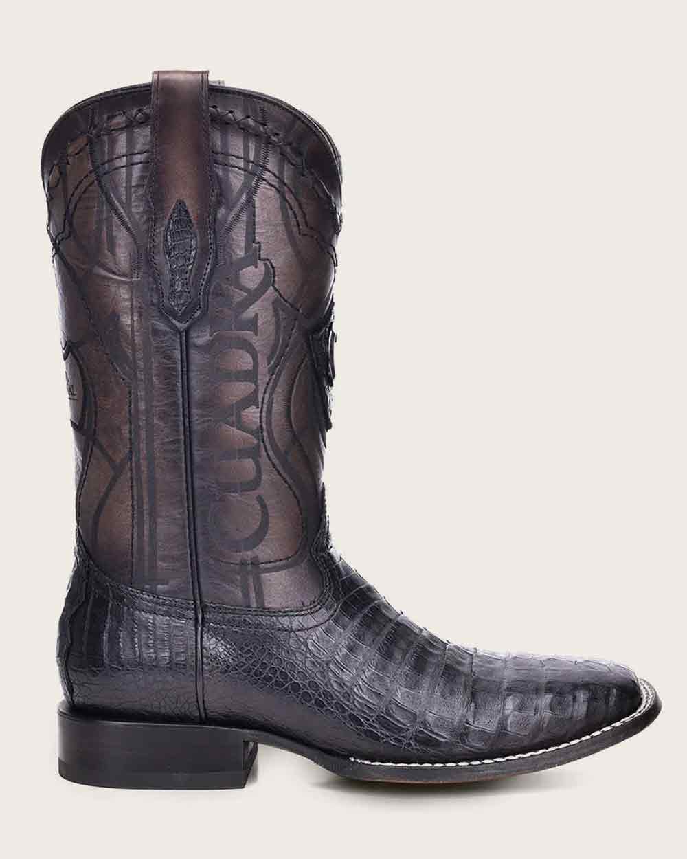 Cuadra Caiman Boots Black Grey