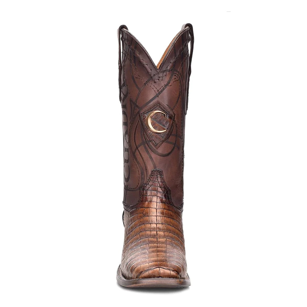 CUADRA ALLIGATOR BOOTS FOR MEN SQUARE TOE ALLIGATOR BELLY