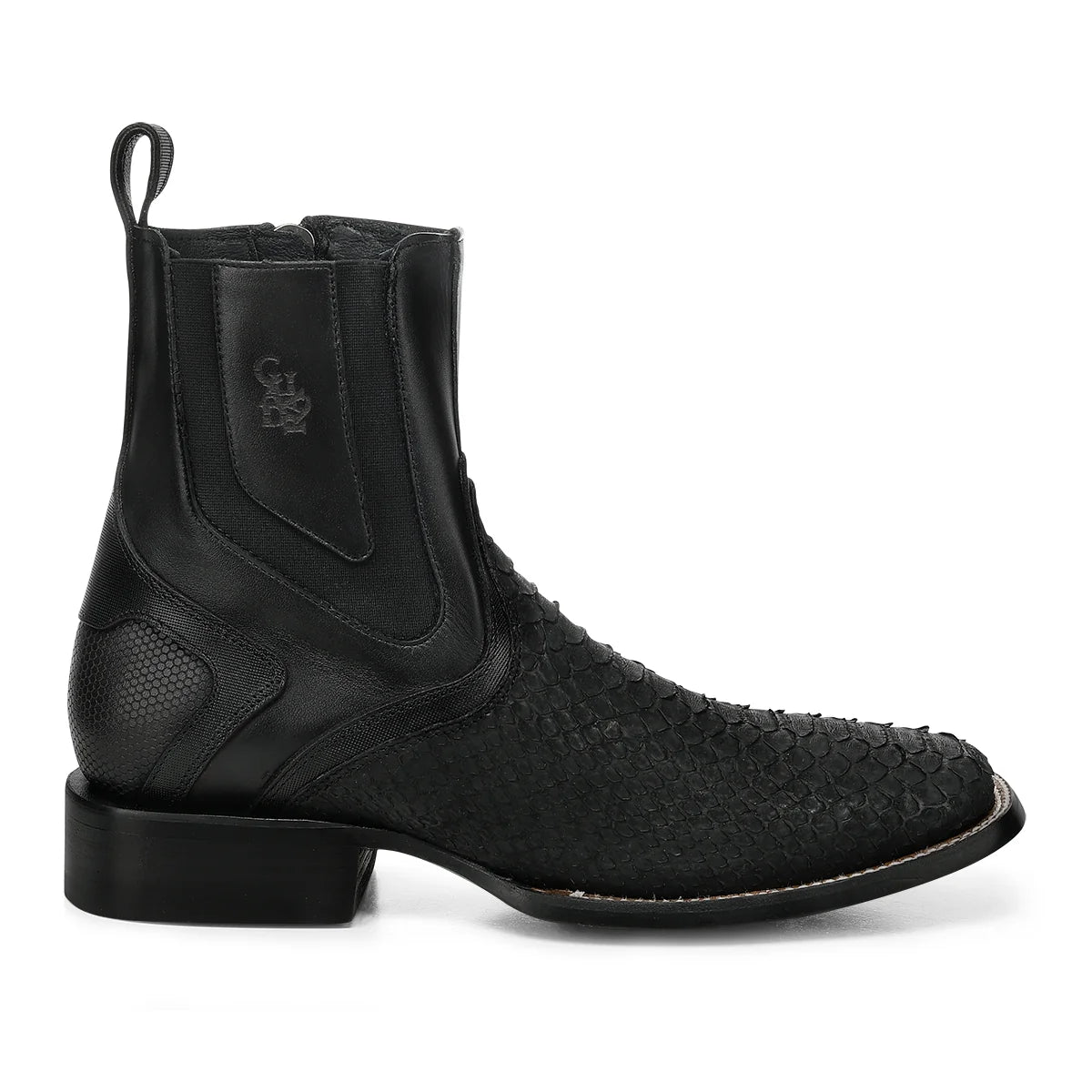 Men's Cuadra Matte Black Python CC285
