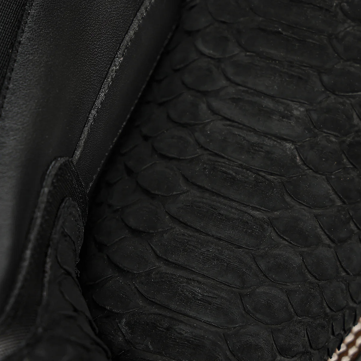 Men's Cuadra Matte Black Python CC285