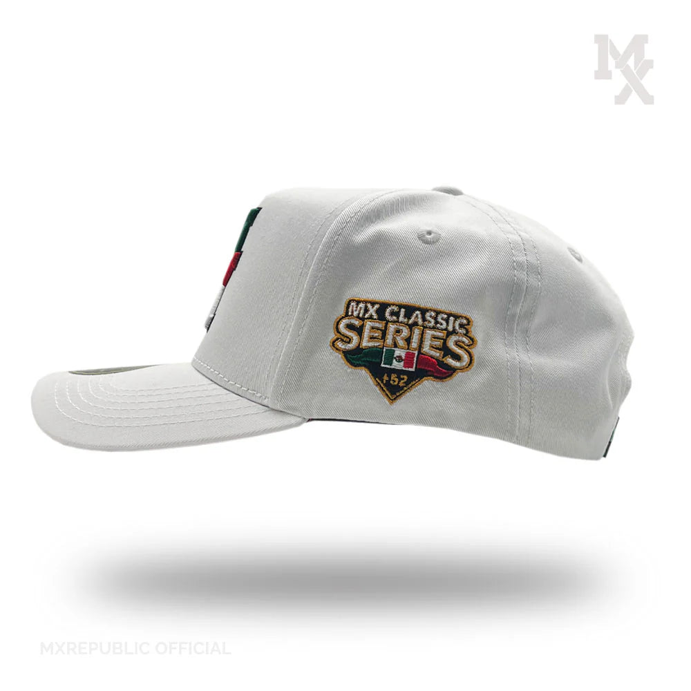 MX Blanca Tricolor Snapback Cap