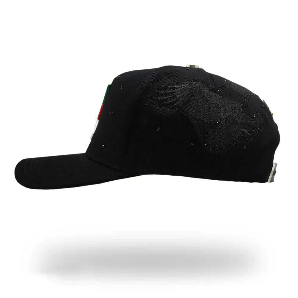 MX Tricolor Mexican Eagle Deluxe Snapback Cap