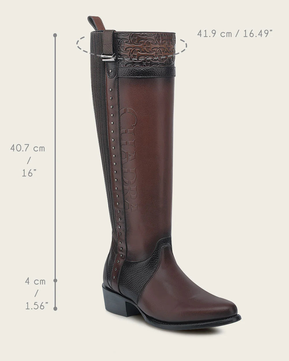 Cuadra Ladies Tall Boot Round Toe CU879