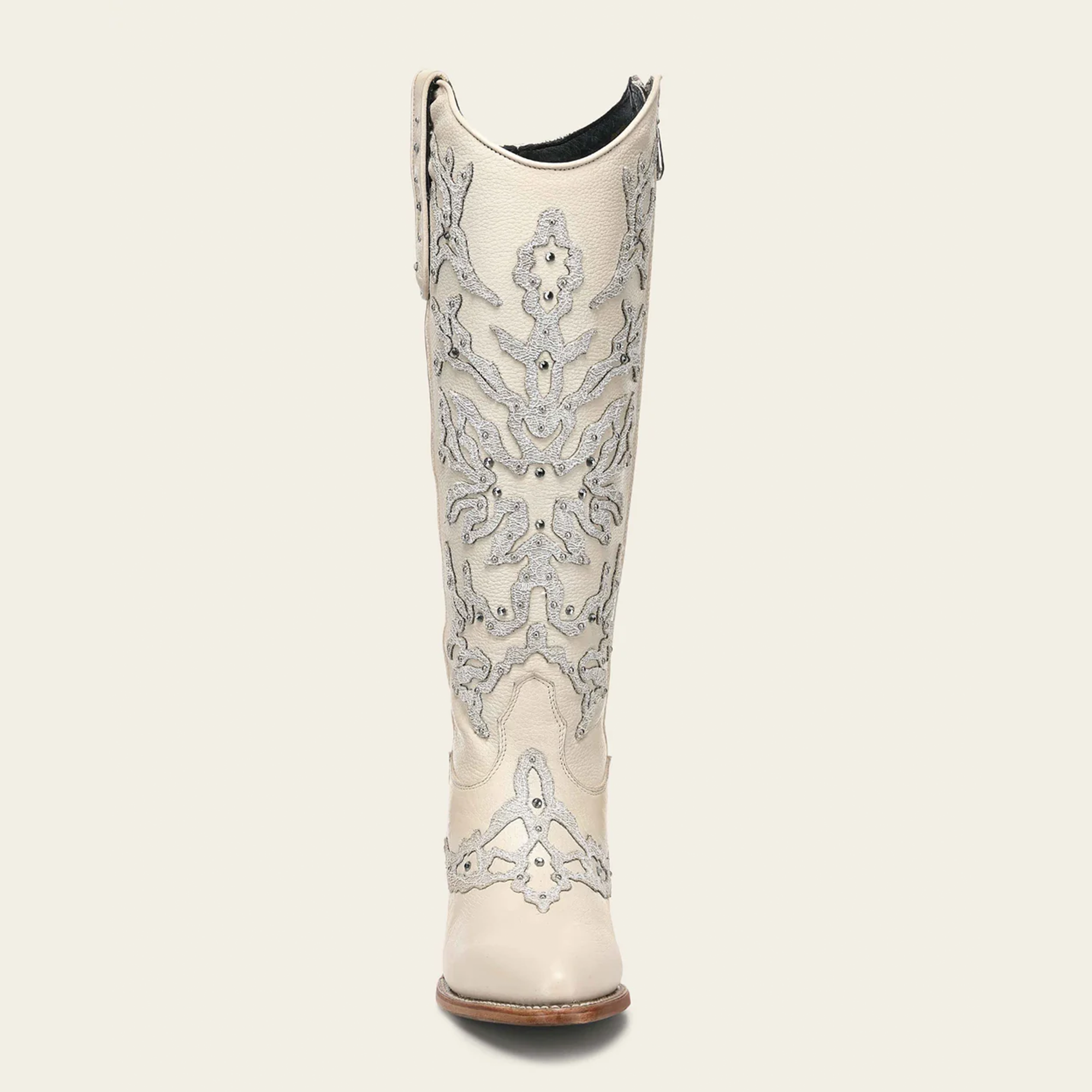 Cuadra Ladie's Tall Boots Beige CC239