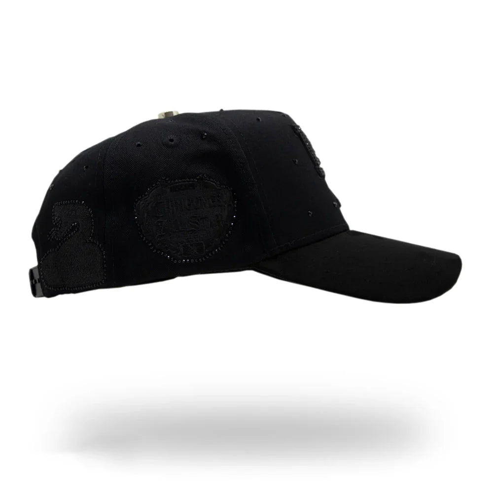 MX5004 Black Mexican Eagle Deluxe Snapback Cap