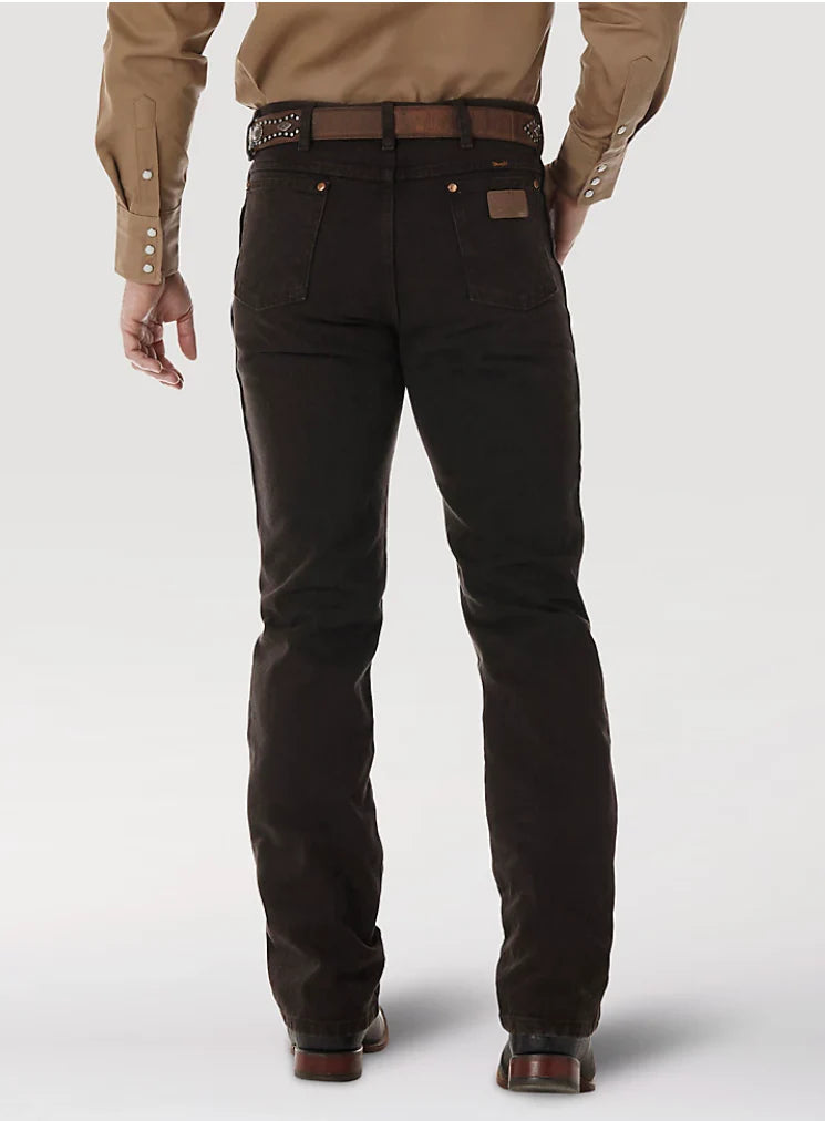 Wrangler Cowboy Cut Slim Fit Black Chocolate